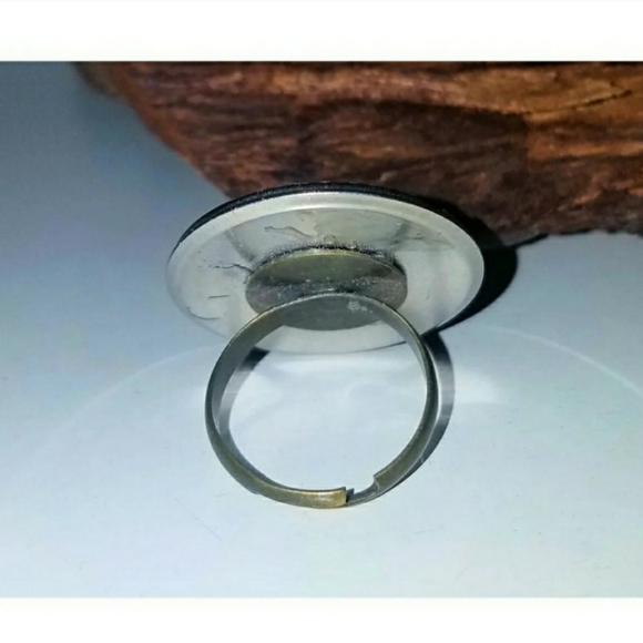 2 Artist Handmade Rings Adjustable Inspirational - Picture 6 of 8